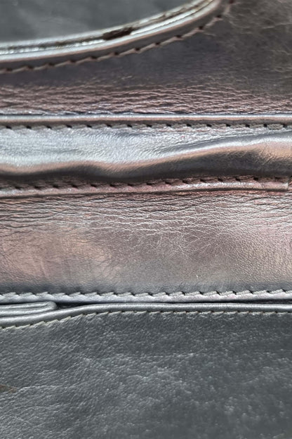 E/W Reissue Clutch on Chain Grey