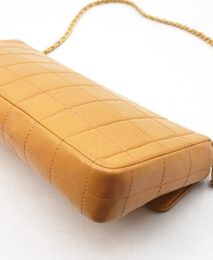 East West Chocolate Bar Flap Beige