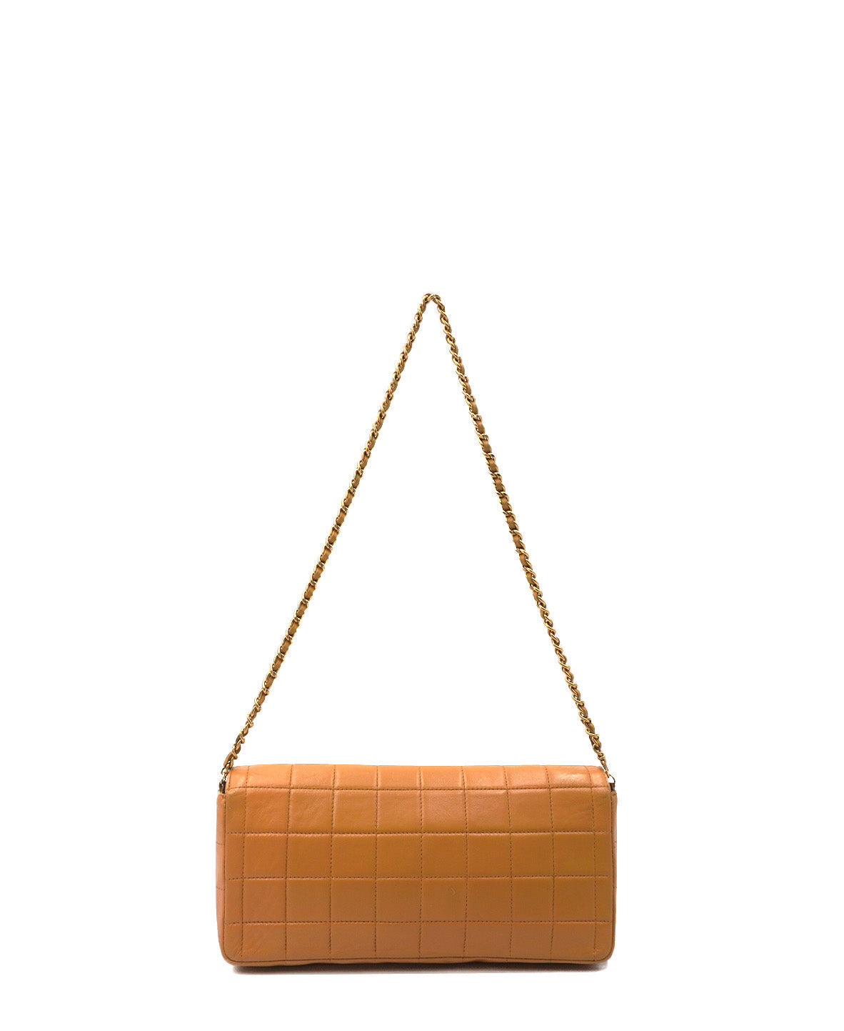 East West Chocolate Bar Flap Beige