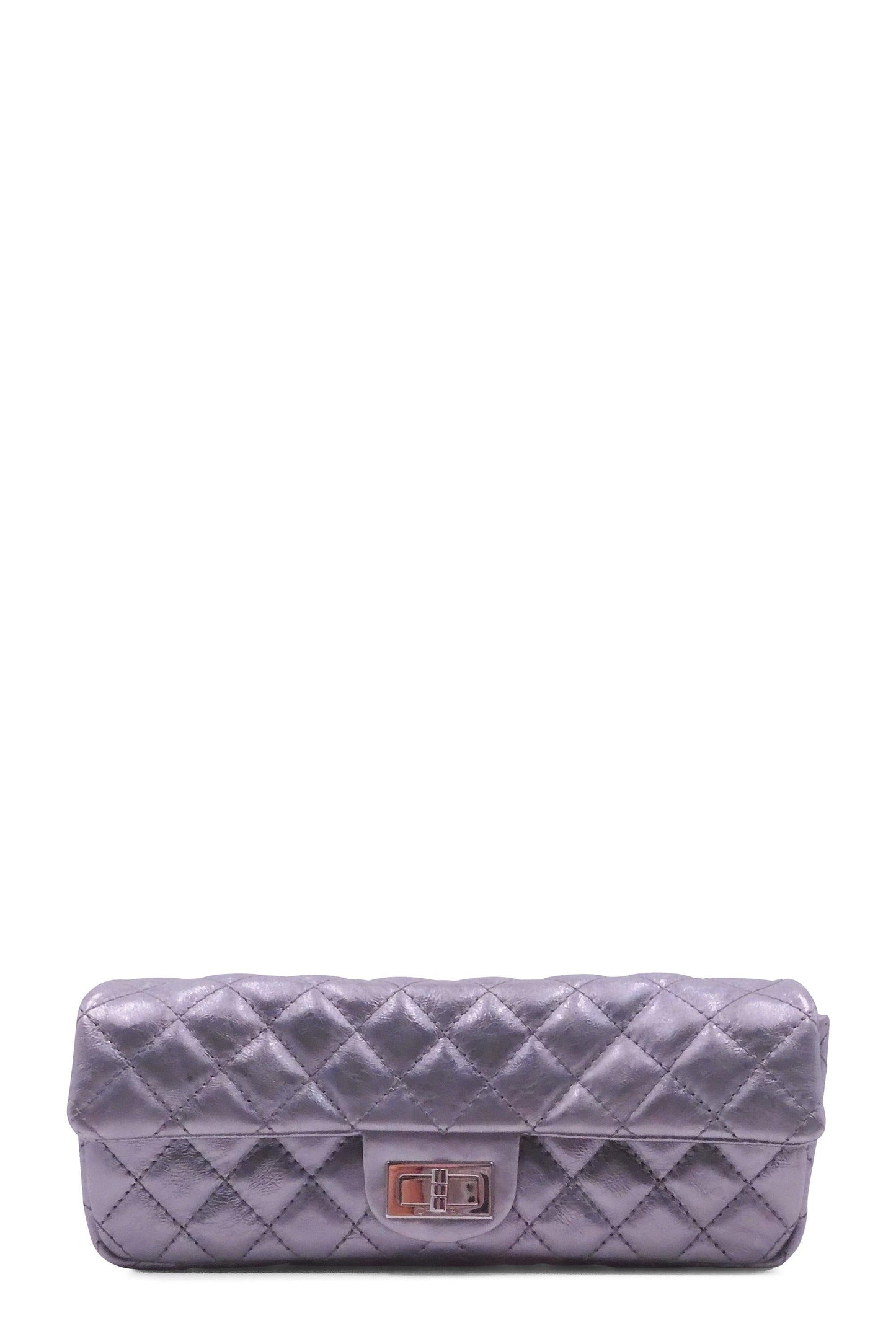 E/W Reissue Clutch on Chain Grey