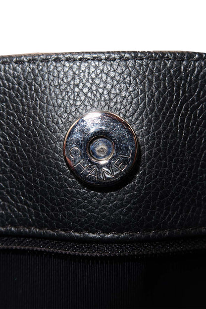 Executive Cerf Tote with Strap Black