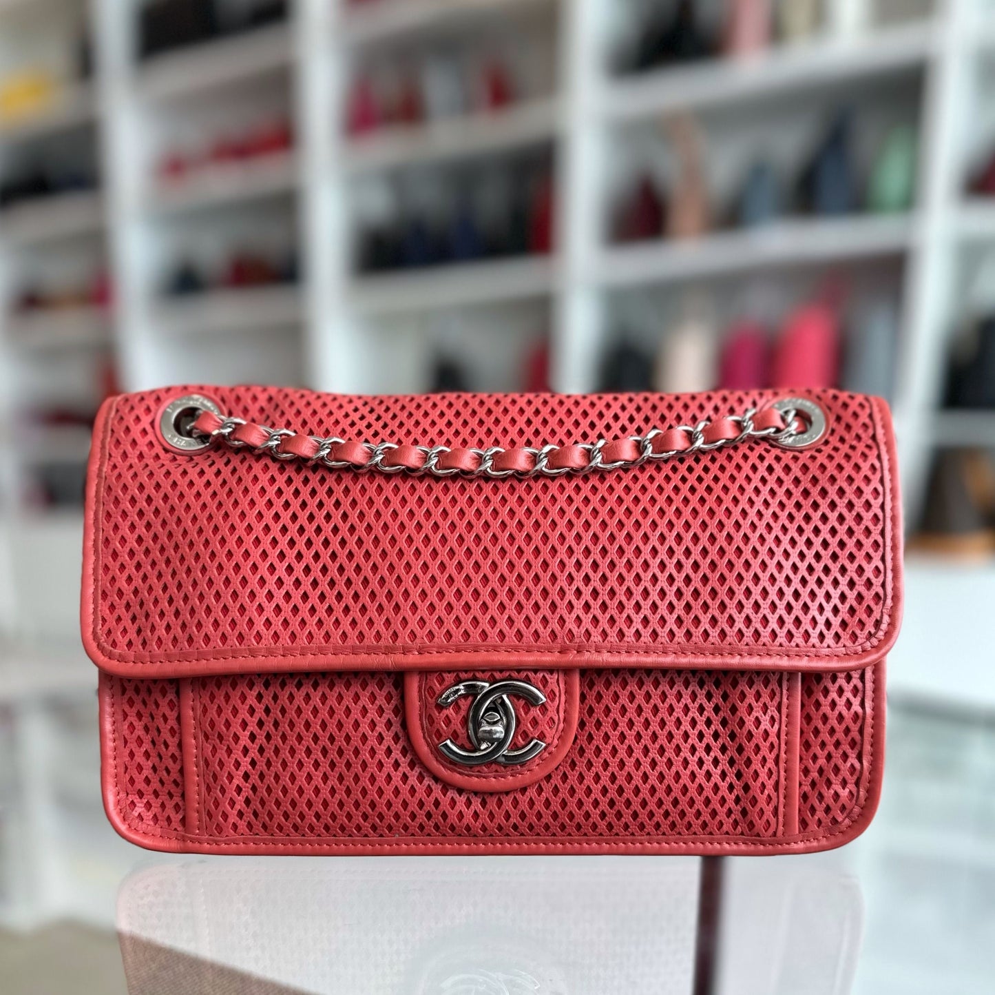 Flap Perforated French Riviera Up In The Air Bag No 17