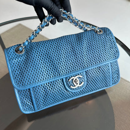 Flap Perforated French Riviera Up In The Air Blue SHW No 17