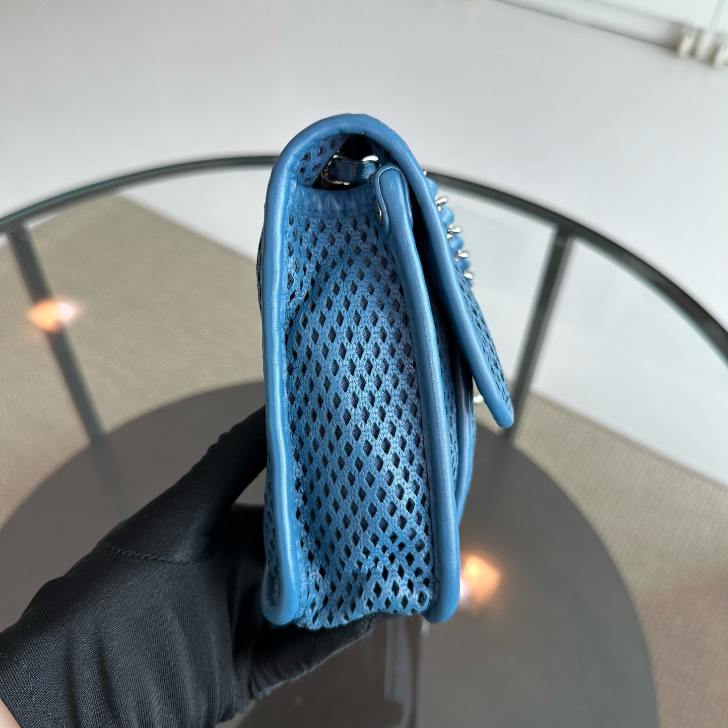 Flap Perforated French Riviera Up In The Air Blue SHW No 17