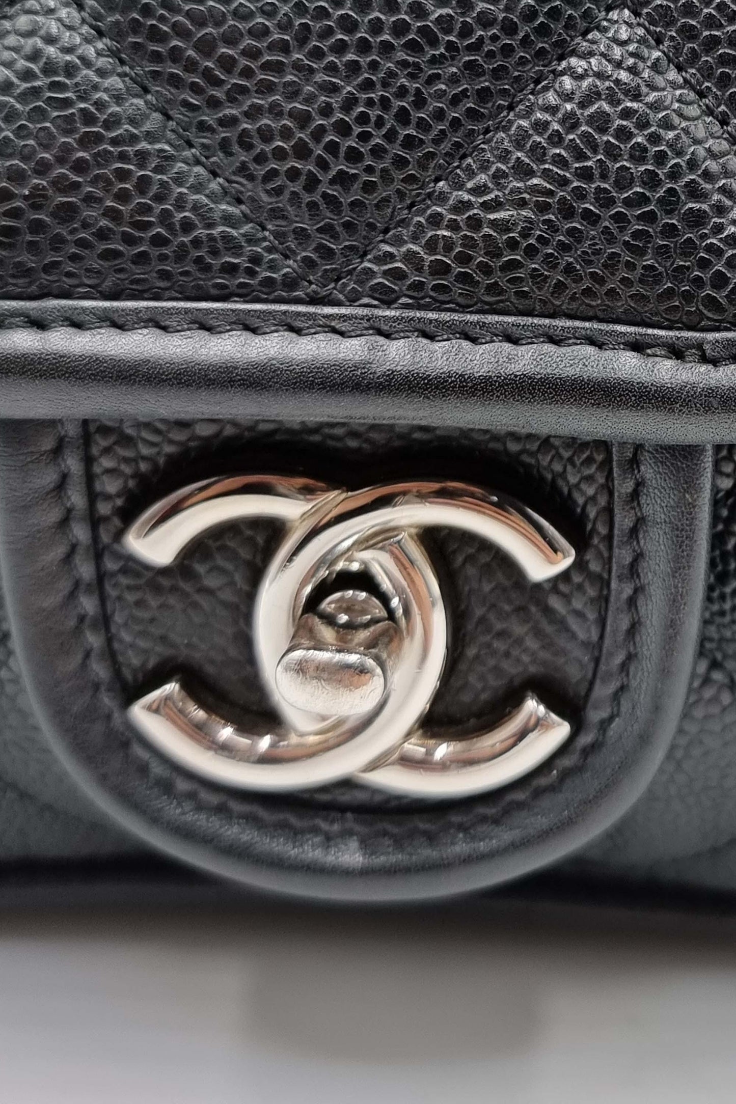 French Riviera Flap Bag Black