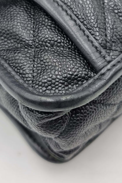French Riviera Flap Bag Black