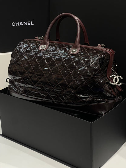 Chanel - grand cabas bordeaux