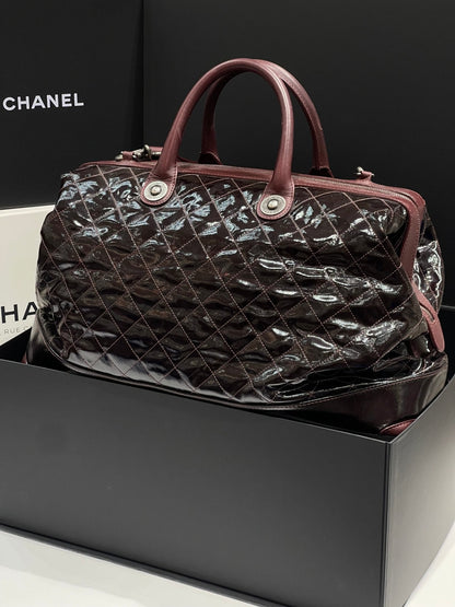 Chanel - grand cabas bordeaux