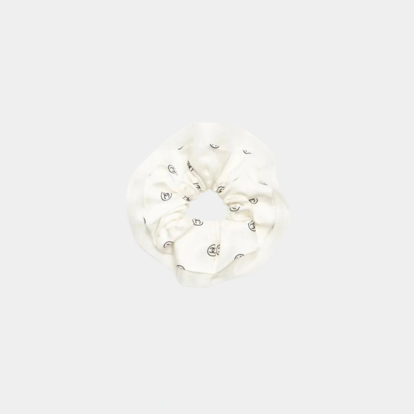 Hair accessory Silk twill Black & White