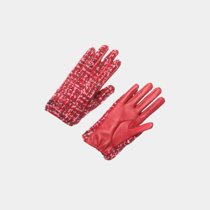 Hand Gloves Tweed & Lambskin