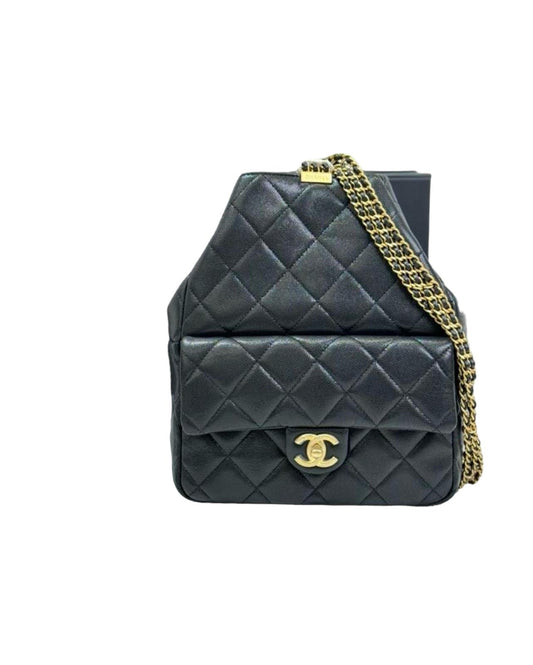 Chanel Black Backpack