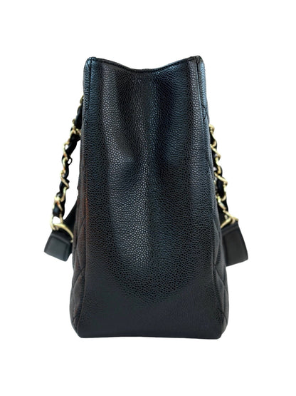Chanel Black Caviar GST with GHW