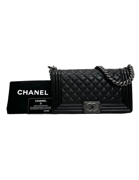 Chanel Boy Medium Caviar Bag