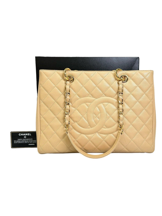 Chanel Cream Caviar GST Bag