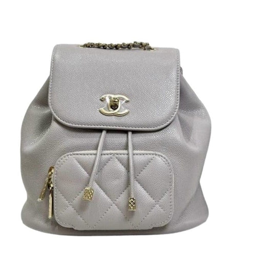 Chanel Grey BackPack