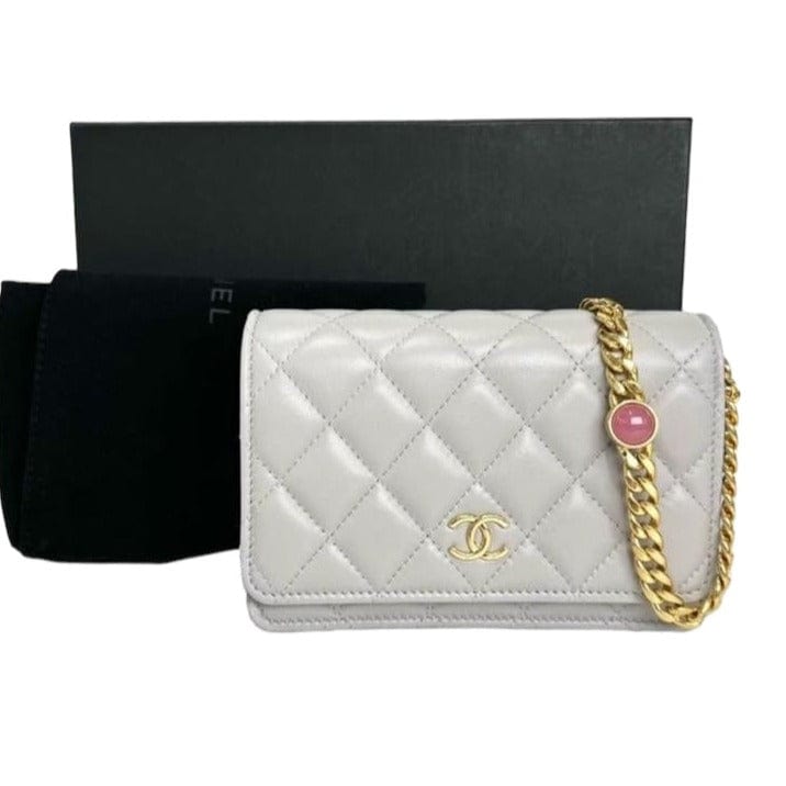 Chanel Grey Small Classic WOC