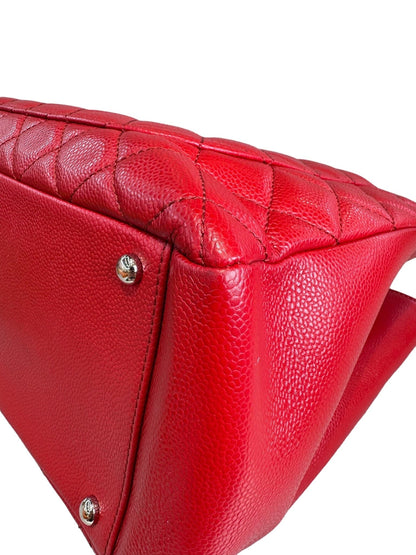 Chanel GST Large Red Caviar Bag