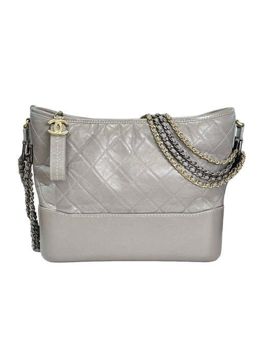 Chanel Large Grey Gabrielle Bag
