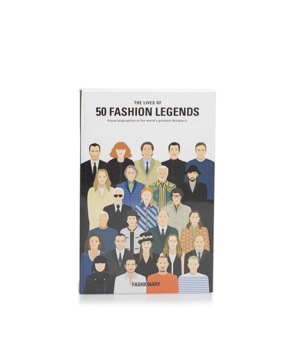 The Lives of 50 Fashion Legends: Visual Biographies of the World AWL2076