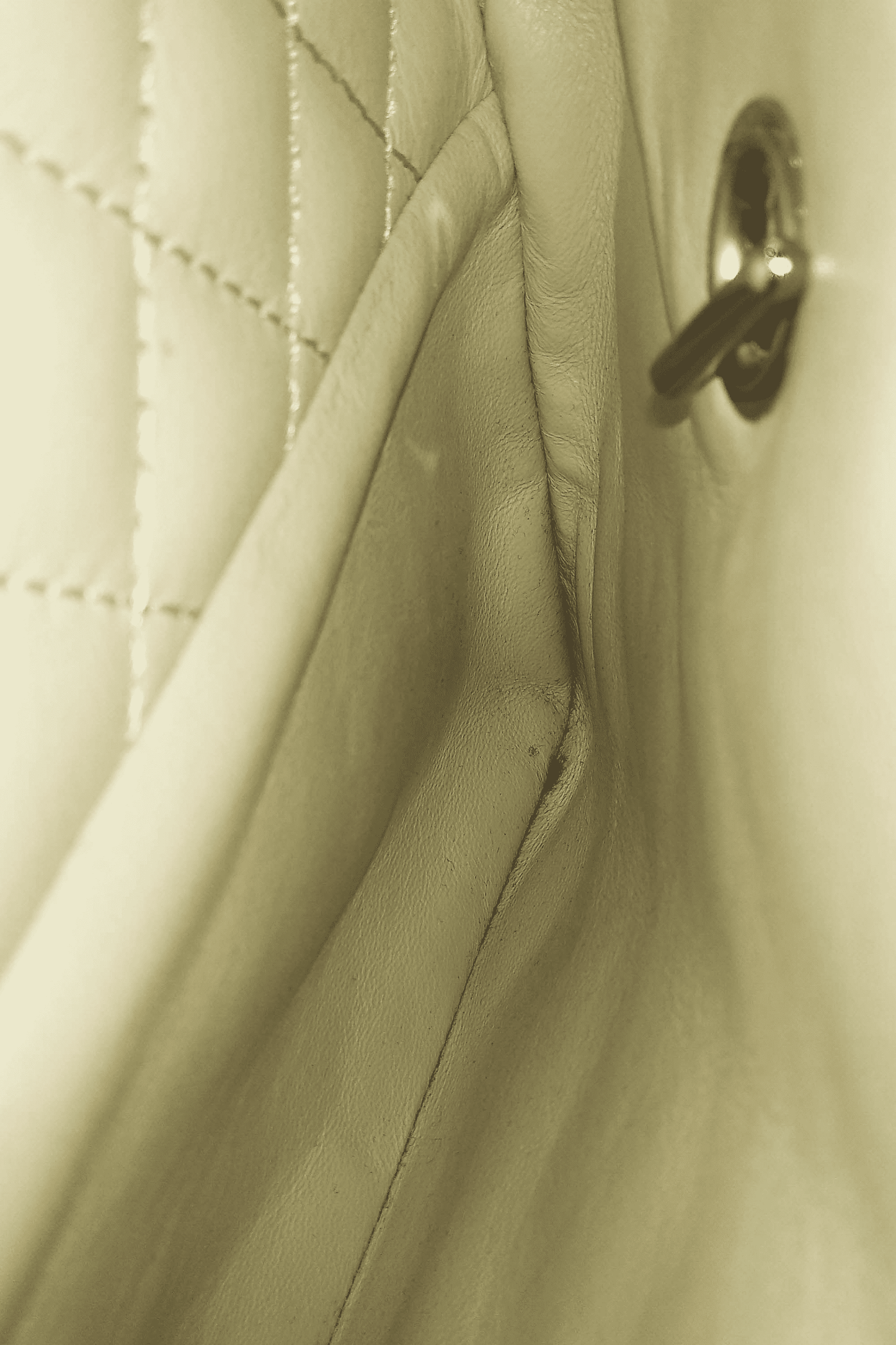 In The Business Camera Bag Beige