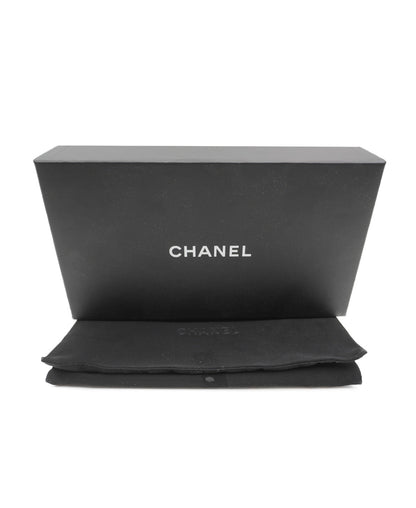 Interlocking CC Logo Continental Wallet Black