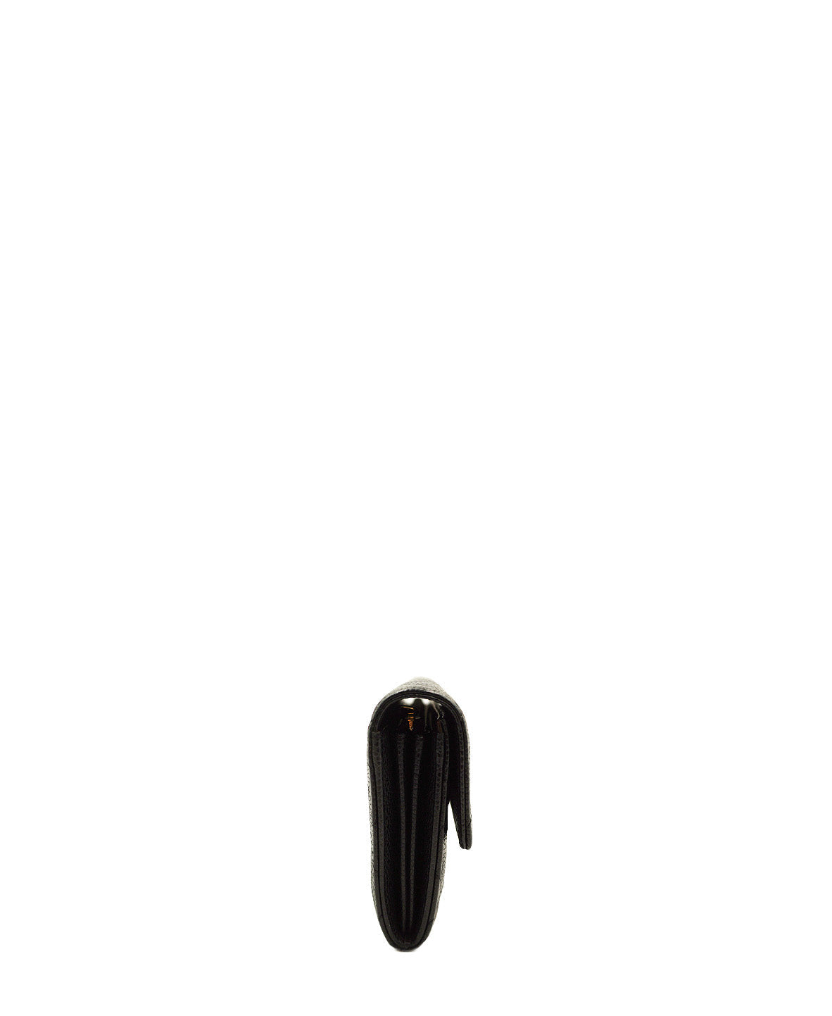 Interlocking CC Logo Continental Wallet Black