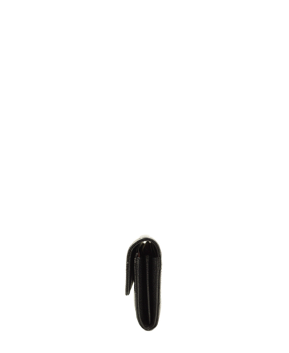 Interlocking CC Logo Continental Wallet Black