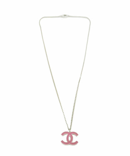 CHANEL Cocomark Necklace Pink 04P DBXS2179