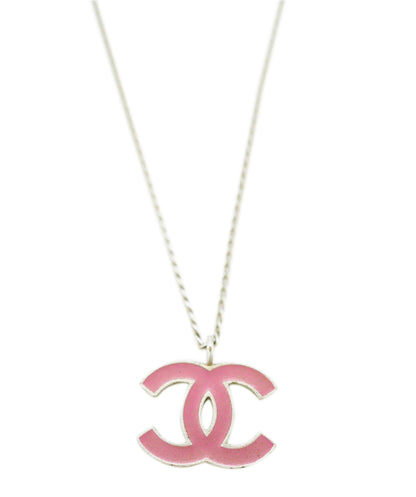 CHANEL Cocomark Necklace Pink 04P DBXS2179