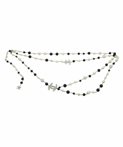 Chanel pearl and diamante belt/ necklace - AJC0731