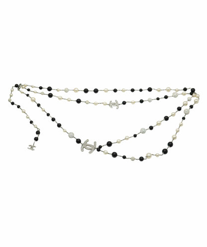 Chanel pearl and diamante belt/ necklace - AJC0731
