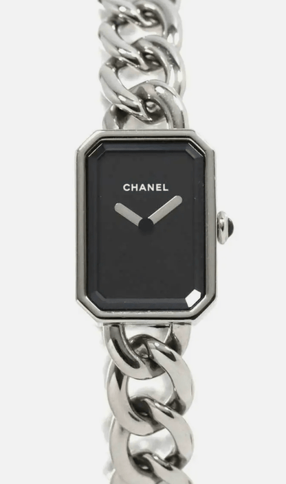 CHANEL Premiere 22mm Quartz Black Dial Ladies Watch #XL