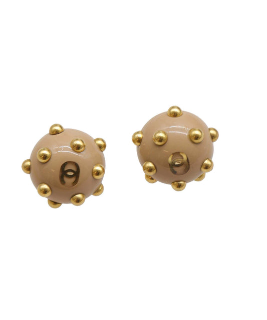CHANEL VINTAGE EARRINGS COCOMARK ACCESSORY 00A DXBS2255