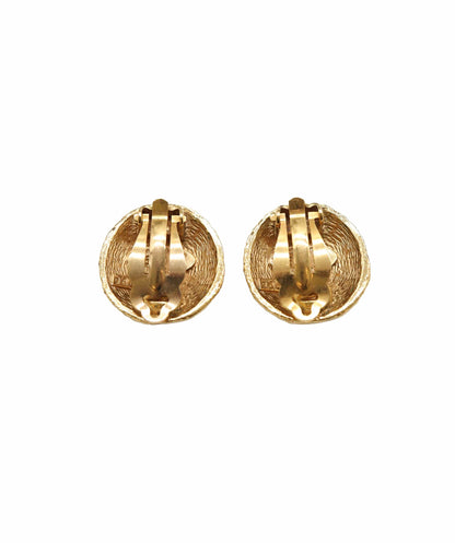 CHANEL VINTAGE EARRINGS COCOMARK ACCESSORY 2906 DXBS2261
