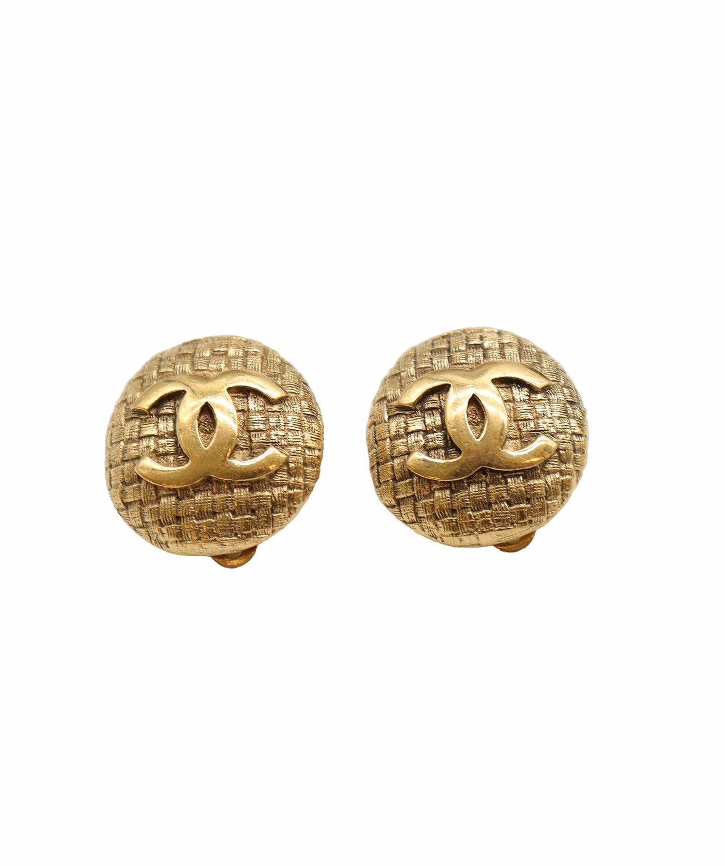 CHANEL VINTAGE EARRINGS COCOMARK ACCESSORY 2906 DXBS2261