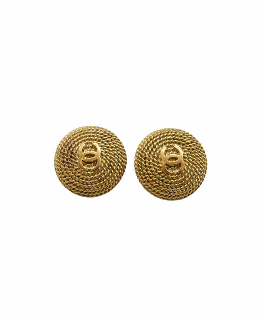 CHANEL VINTAGE EARRINGS  COCOMARK ACCESSORY 95P DXBS2267