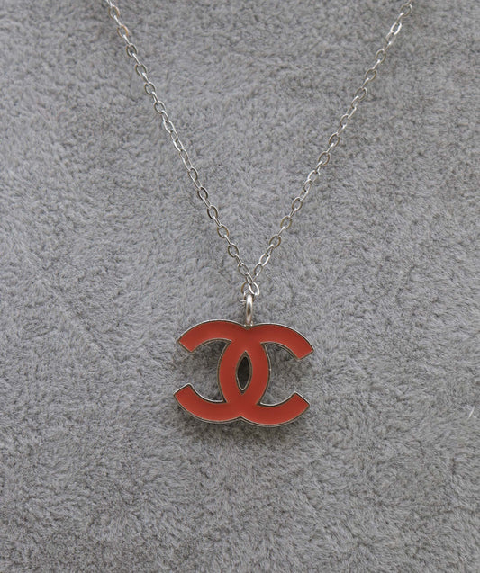 CHANEL VINTAGE NECKLACE COCOMARK ACCESSORY 04P DXBS2244