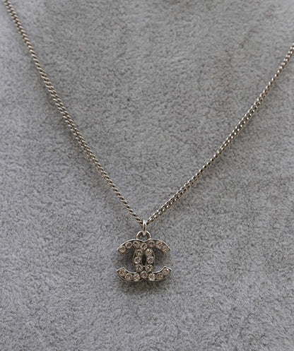 CHANEL VINTAGE NECKLACE COCOMARK RHINESTONE ACCESSORY F12V DXBS2247