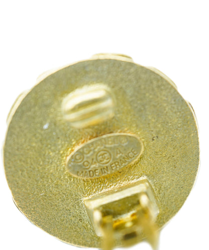 CHANEL Vintage Round Coco Earrings 94A DBXS2186