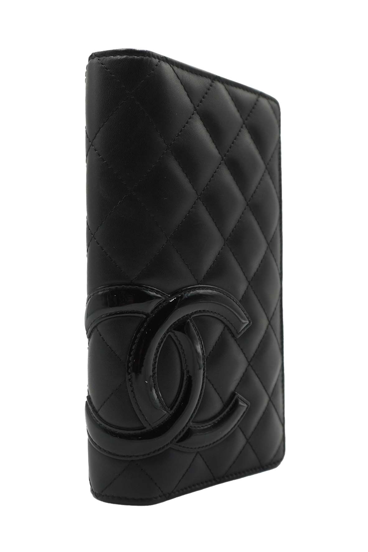 Ligne Cambon Leather Bifold Wallet Black