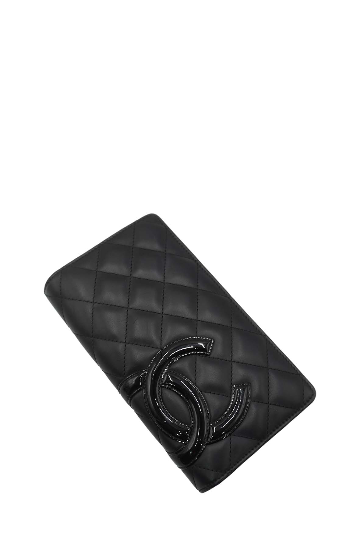 Ligne Cambon Leather Bifold Wallet Black