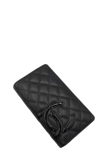 Ligne Cambon Leather Bifold Wallet Black