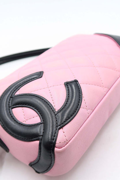 Ligne Cambon Pochette Pink Black