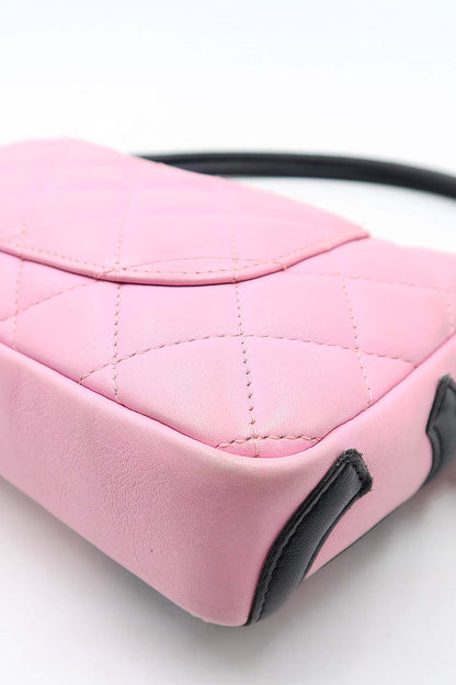 Ligne Cambon Pochette Pink Black