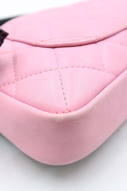 Ligne Cambon Pochette Pink Black