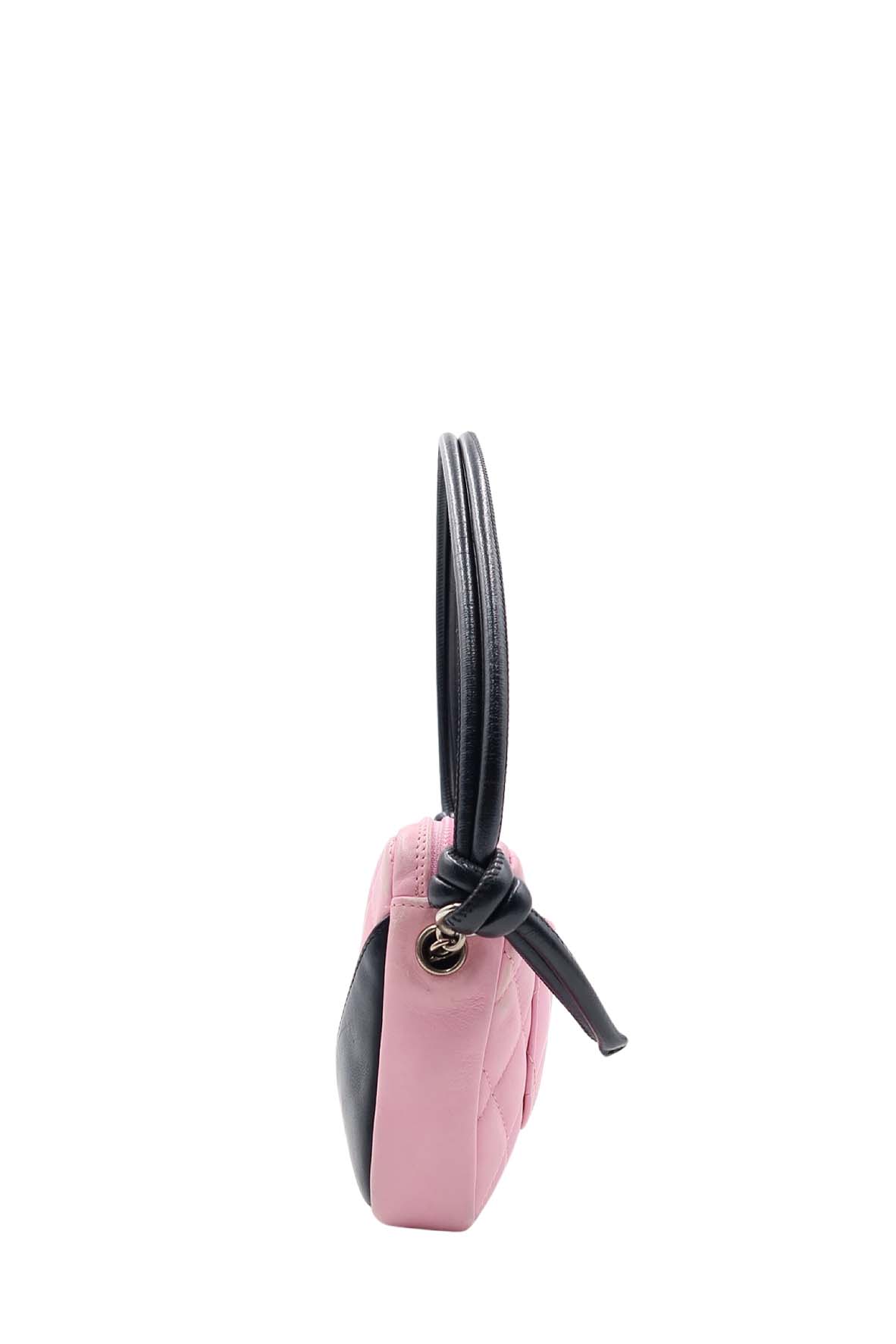 Ligne Cambon Pochette Pink Black