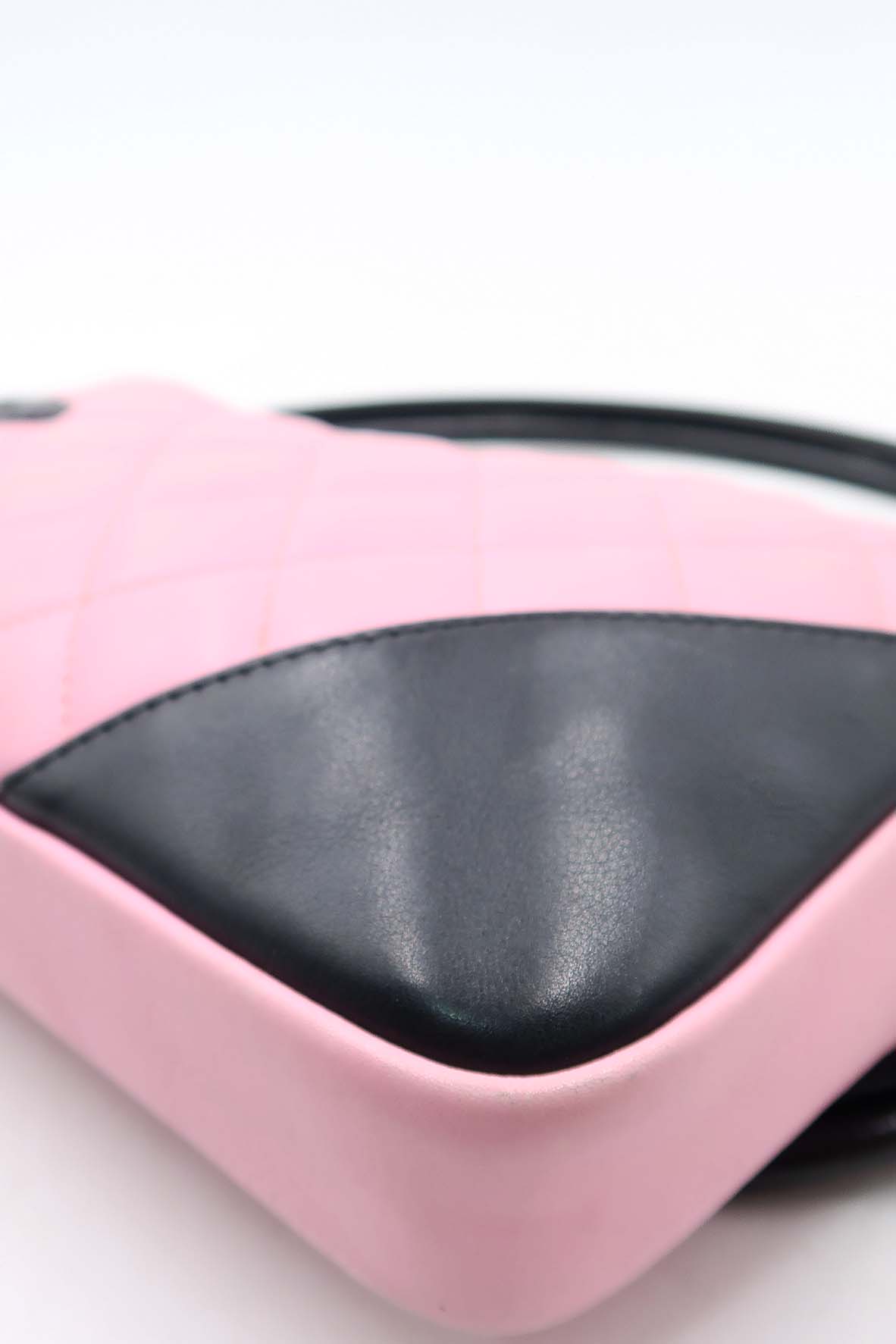 Ligne Cambon Pochette Pink Black