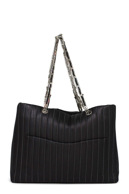 Mademoiselle Ligne Tote Black