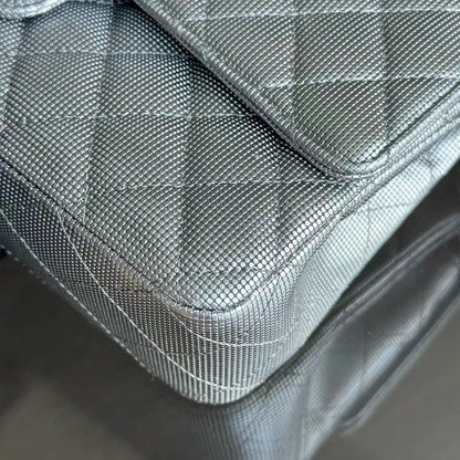 Calfskin Double Flap Metallic Pixelated Pixel Limited Edition No 21