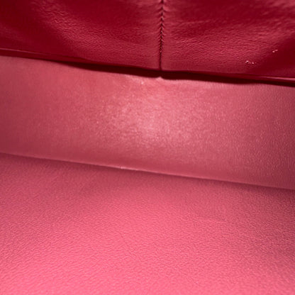 25CM Quilted Lambskin Sakura Pink SHW No 18